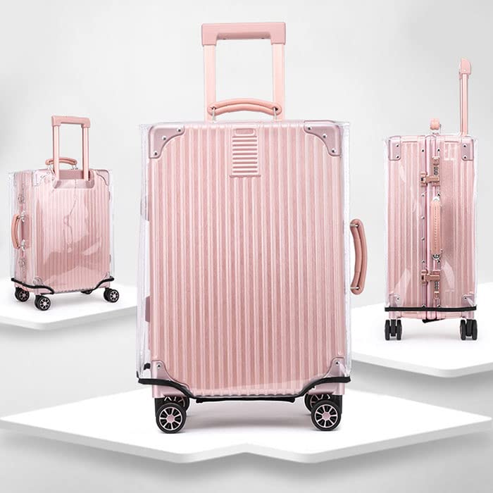 スーツケース カバー 汚れ防止 22インチ スーツケースカバー クリア 透明 Amazon.co.jp: スーツケースカバー 透明22インチお荷物 防水 傷