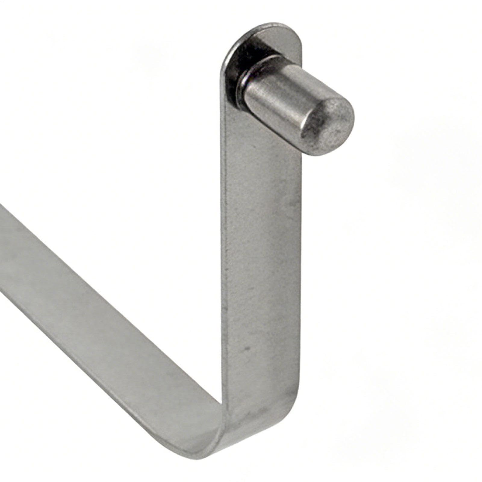 Generisch Clips de resorte, 5 unidades en forma de V, soporte de barra de sujeción, para camping, toldo, tubo de barco