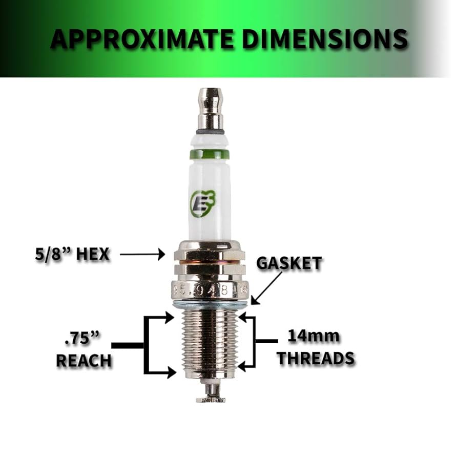 Amazon.com: E3 Spark Plugs E3.20 Lawn and Garden Spark Plug