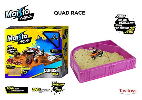 Tavitoys-197-11502 Arena Quad Race Maisto, Multicolour (11502)