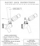 Perlick Wrap-Around Draft Beer Faucet Lock