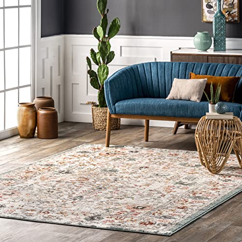 Alfombra decorativa nuLOOM Lenore Vintage Floral 10'x14'