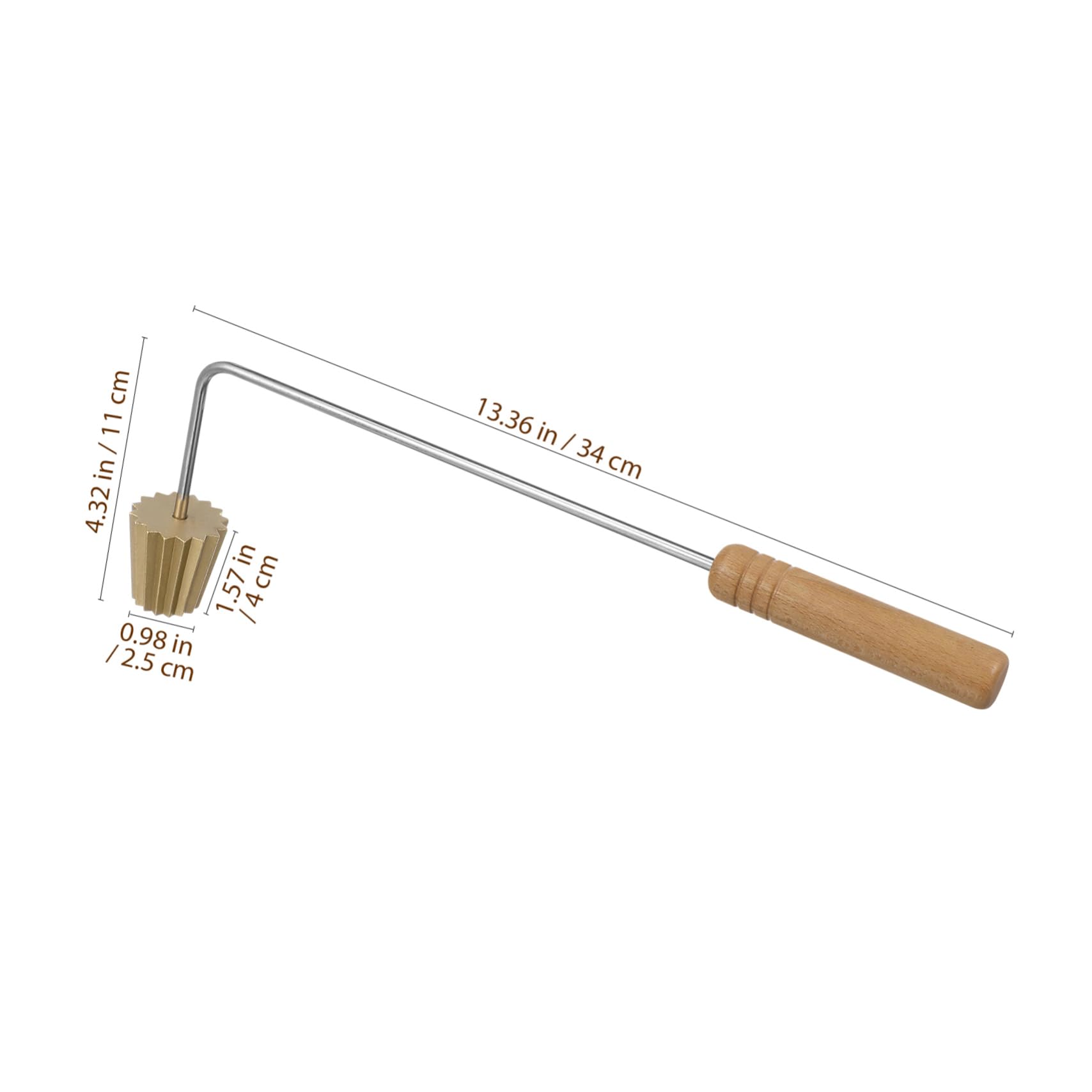 OFFSCH Nyonya Cuisine Golden DIY Mold for Baking Egg Tart Pan Non Stick Deep Fried Snack Tool for Home and Bakery Use for Making Tartlets and Snacks