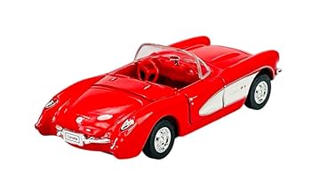 コルベット 赤 オープンカー ミニカー AUTOart - 【中古】AUTOart 1/18 CHEVROLET CORVETTE 1959