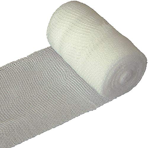 Safety First Aid Group HypaBand Conforming Bandages - White, 7.5 cm x 4 M (Pack of 6)