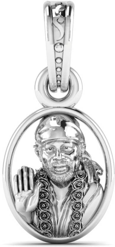 Pendentif en argent sterling Sai Baba médaillon homme femme pour santé et richesse
