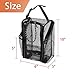 Cosmos Mesh Shower Caddy Toiletry Organizer Hanging Shower Tote Bag, Quick Dry Shower Organizer Portable Bath Bag with Durable Zippers & Side Pockets for Travel, Gym, Swimming, Beach and Camp