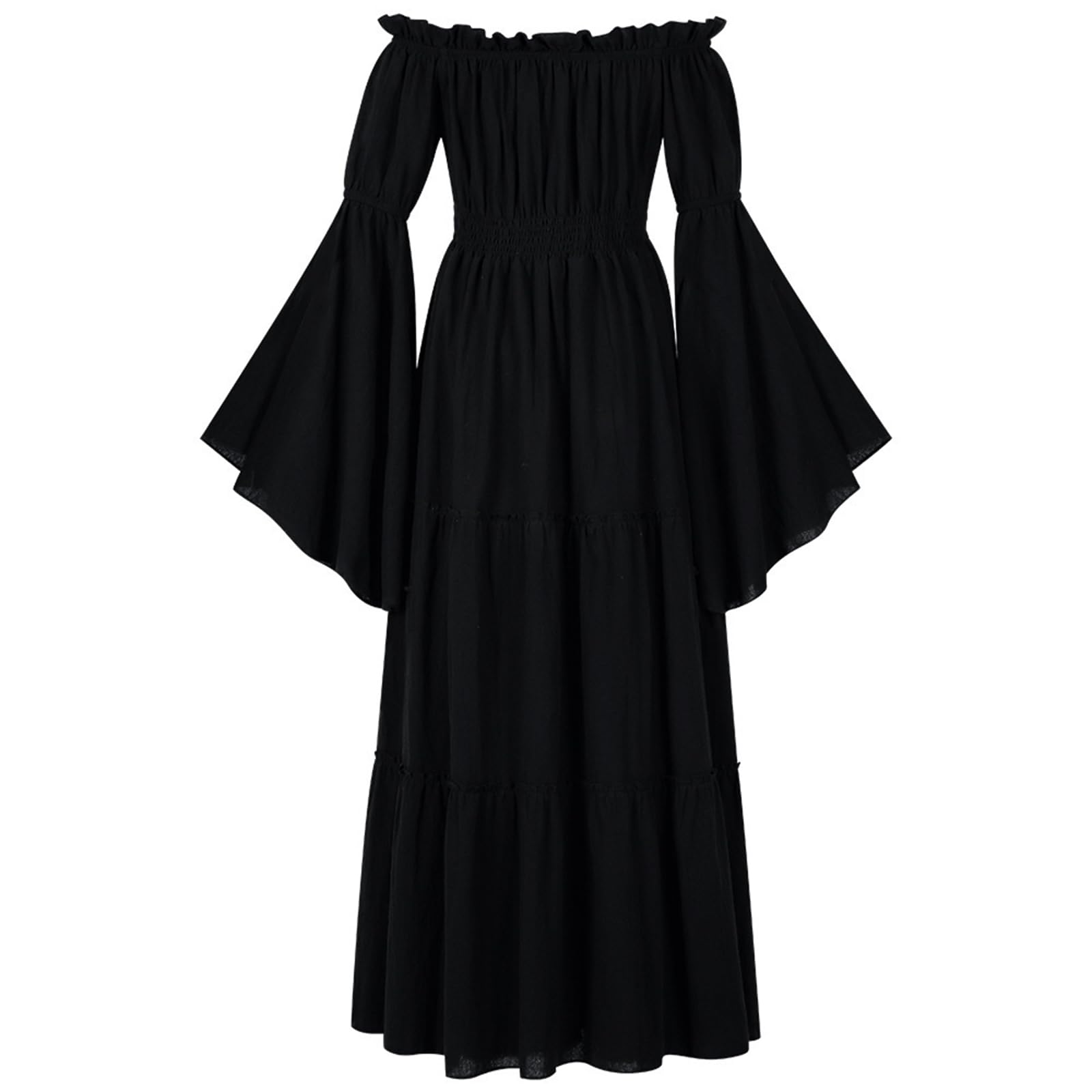 Mittelalter Kleid Damen Viktorianisches Renaissance Maxikleid Vintage
