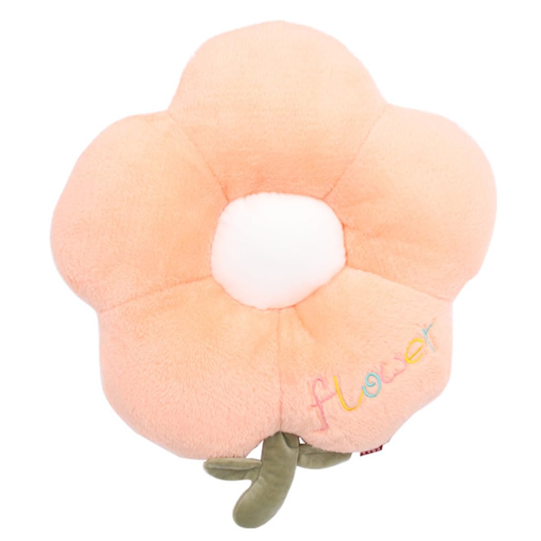 VHJdtE Seat Cushion, Cartoon Cute Flower|Soft Cozy Petal-Shaped Chair Pad For Sitting|Comfy Back Cushion For Office(B-orange-45x45x9cm(17.7x17.7x3.5in))