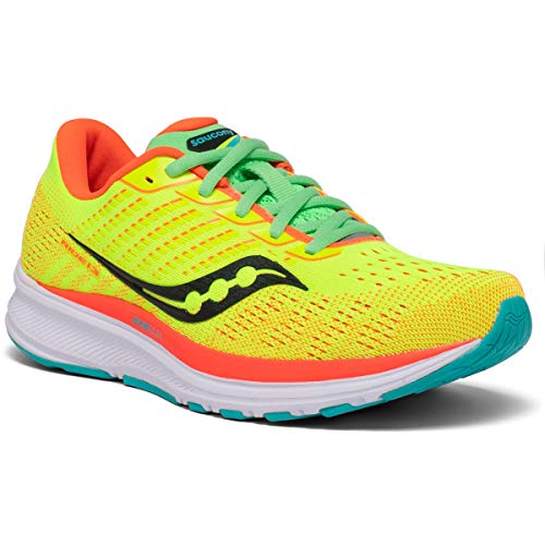 Saucony Women's Ride 13 Road Running Shoe, Citrn Mutant, 8M