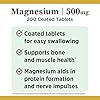 Magnesium-by-Natures-Bounty-500mg-Magnesium-Tablets-for-Bone-Muscle-Health-200-Tablets Nature's Bounty Magnesium, Bone and Muscle Health, Whole Body Support, Tablets, 500 Mg, 200 Ct