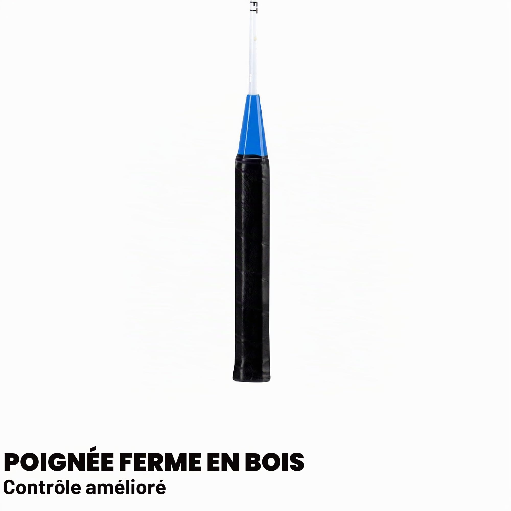 Baseline Ensemble de Badminton pour 4 Joueurs, Comprend 4 Raquettes, 2 Volants, Filet et poteaux, Jeu de Jardin en Plein air pour Enfants et familles, Portable avec Sac de Transport