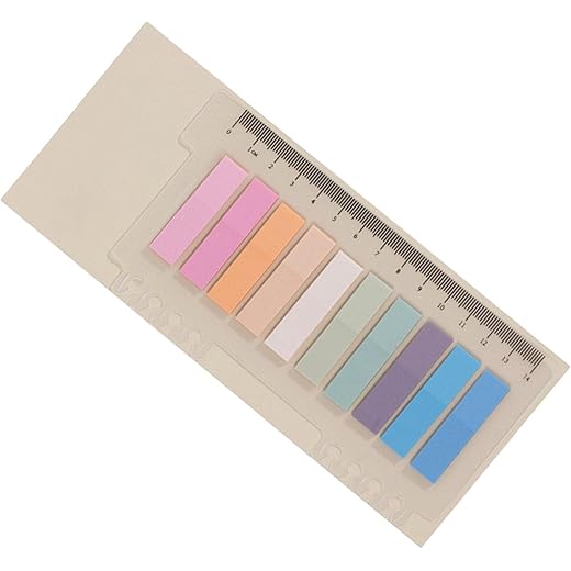 Index Tabs 120Pcs Writable with Ruler