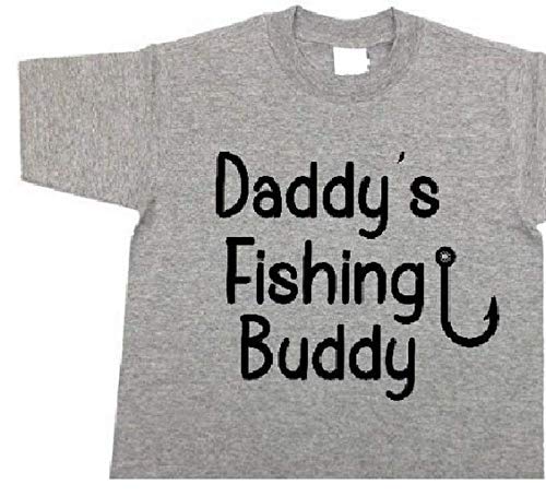 Amazon Com Daddy S Fishing Buddy Toddler Shirt Kids Fish Shirt Handmade