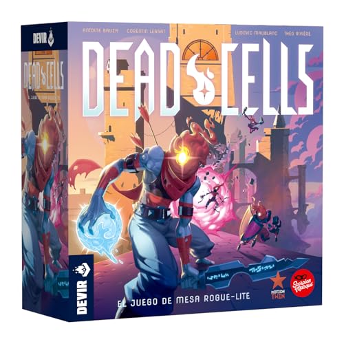 Devir Dead Cells – Juego de Mesa de Acción y Aventura | Inspirado en el Videojuego Roguelike Dead Cells | Estrategia, Exploración y Supervivencia para 1 a 4 Jugadores (BGDEDCELESP)