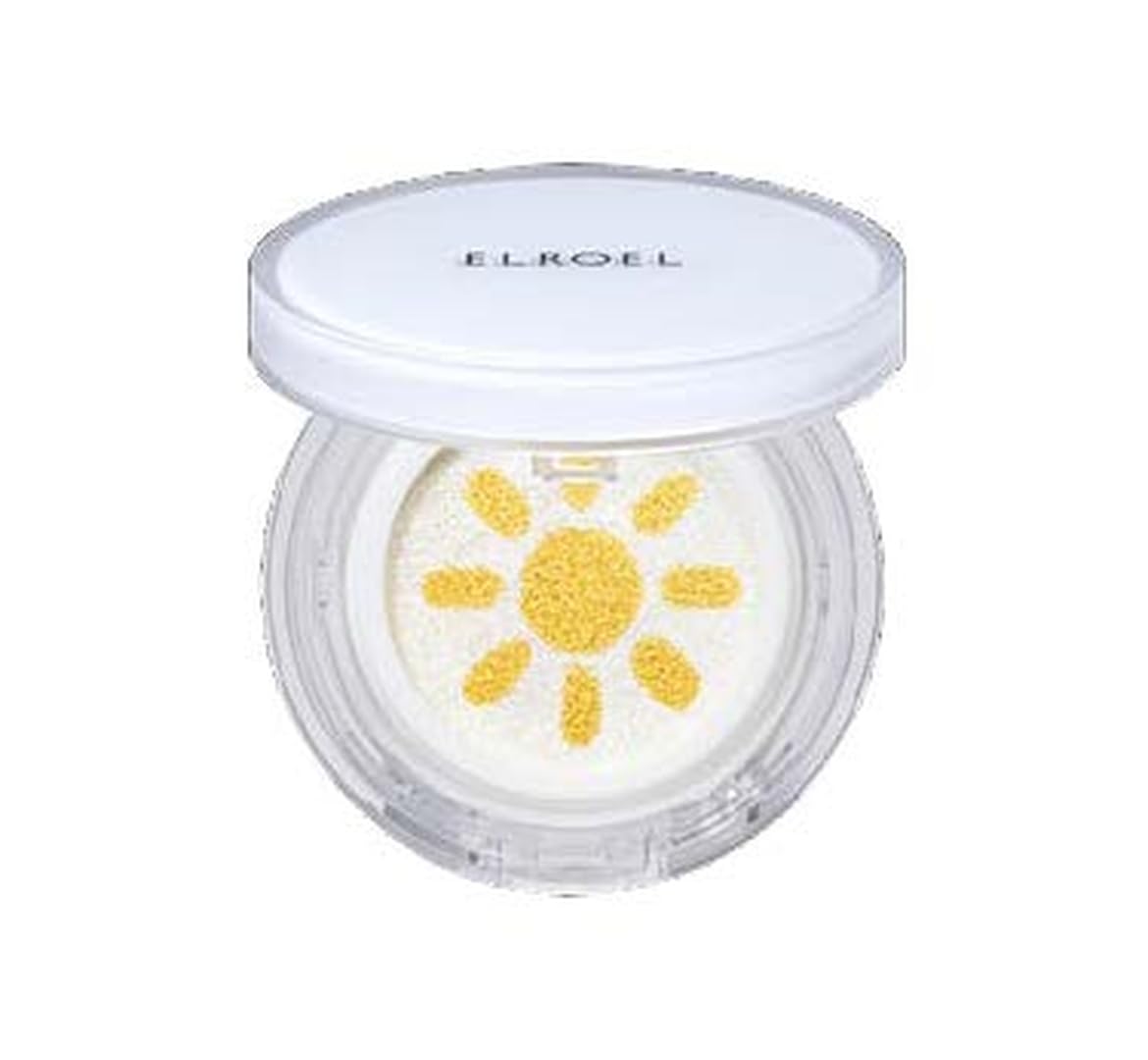 Elroel Pang Pang Sun Cushion Plus Crema Solare Viso Lenitiva e Antirughe SPF 50+/PA++++ 15 g