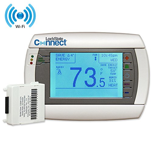 LockState Connect LS-90i WiFi Internet Programmable Thermostat