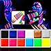 Glow in The Dark Face Body Paint, Glow In The Dark Under UV Black Light Sticks Makeup Neon Face Painting Kits for Adult Halloween Festival Accessory Glow Party Supplies (12 color Painting)