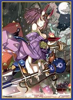 ミッドナイトブルー スリーブ 酒呑童子 Fate FGO ミッドナイトブルー スリーブ 酒呑童子 Fate FGO Amazon.co.jp