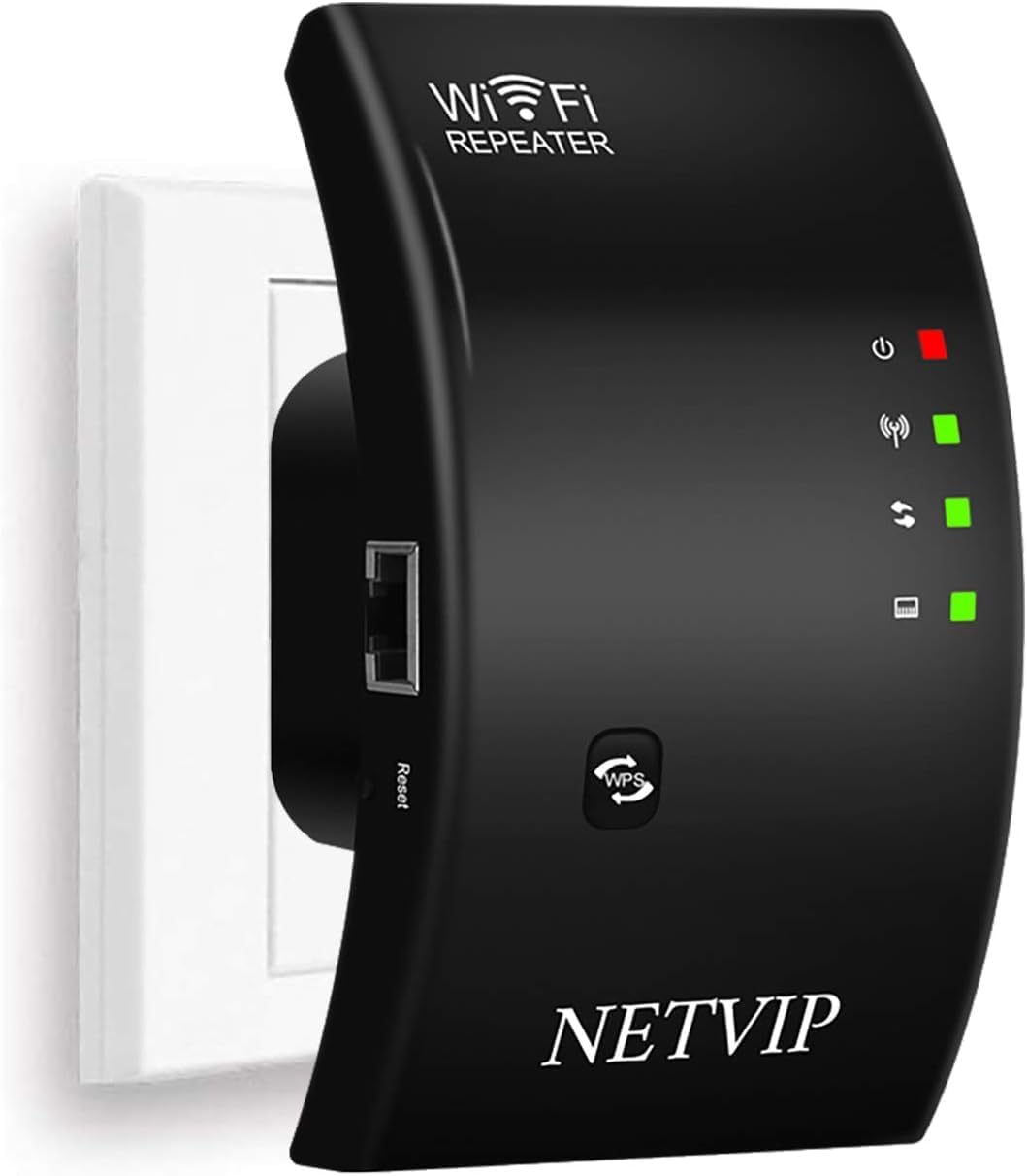 Ripetitore WiFi COMFAST 300 Mbps – Amplificatore Di Segnale Con 2 Antenne, WPS, Indicatore Di Potenza E Dissipazione Termica, Compatto Per Casa E Ufficio