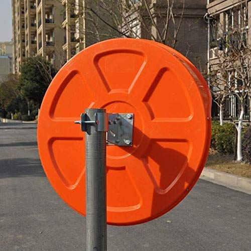 Miroir de sécurité convexe extérieur grand angle pour trafic et angle mort - 3