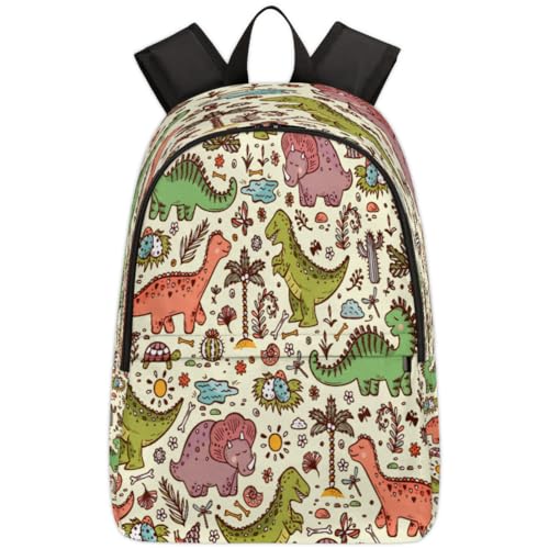 Sac à dos d'école et voyage dinosaure pour ordi et loisirs