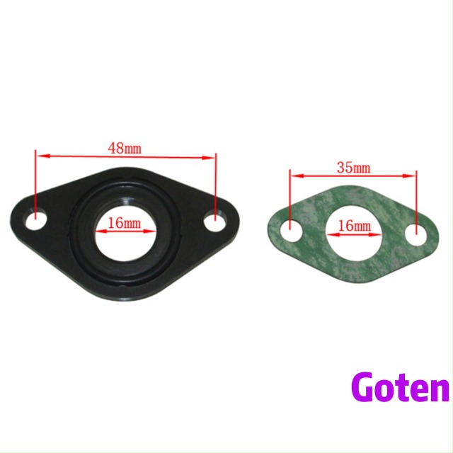 Amazon.com: Goten Blue 38mm Air Filter & 2 PCS Fuel Filter For