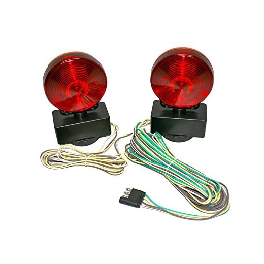 MaxxHaul 80778 Magnetic Towing Light Kit (Dual Sided for RV, Boat, Trailer and More DOT Approved)