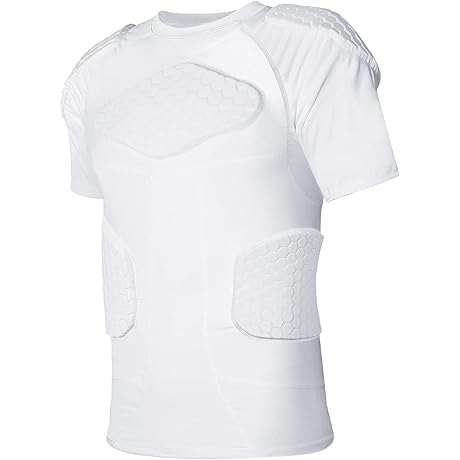 Basketball Padded Compression Shirt - Protecting You on the Court