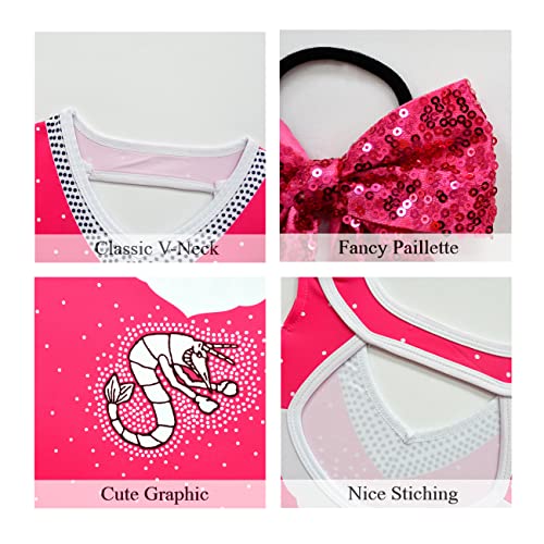 Zivanto Zombies Costume For Girls Halloween Cosplay Dresses Christmas Toddlers Cheerleader Outfits Skirt Cheerleading Party Role Play School Uniform Basketball Performance Dress-Up Pom Pom 110 #TOP5