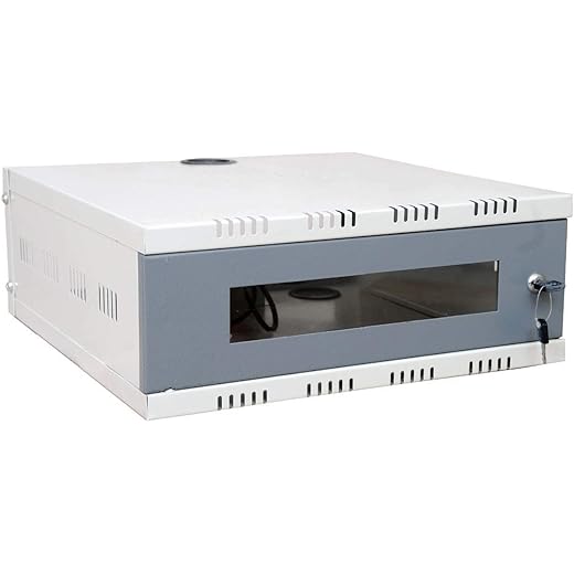 Drumstone DVR Rack with Glass Door, Wall Mount