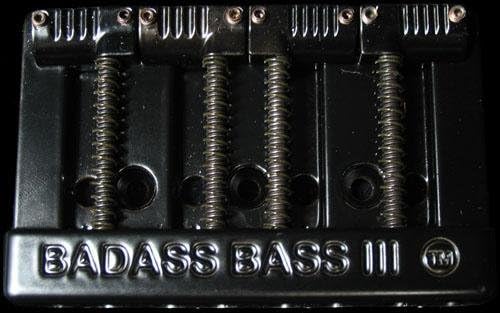 Leo Quan Badass III Bass Bridge (Black)