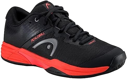 HEAD Women's Revolt Evo Skate Shoe, Black/Fiery Coral, 10 | Image 2
