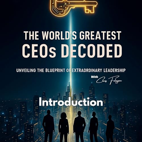 Introduction to Great CEOs Decoded Podcast Por arte de portada