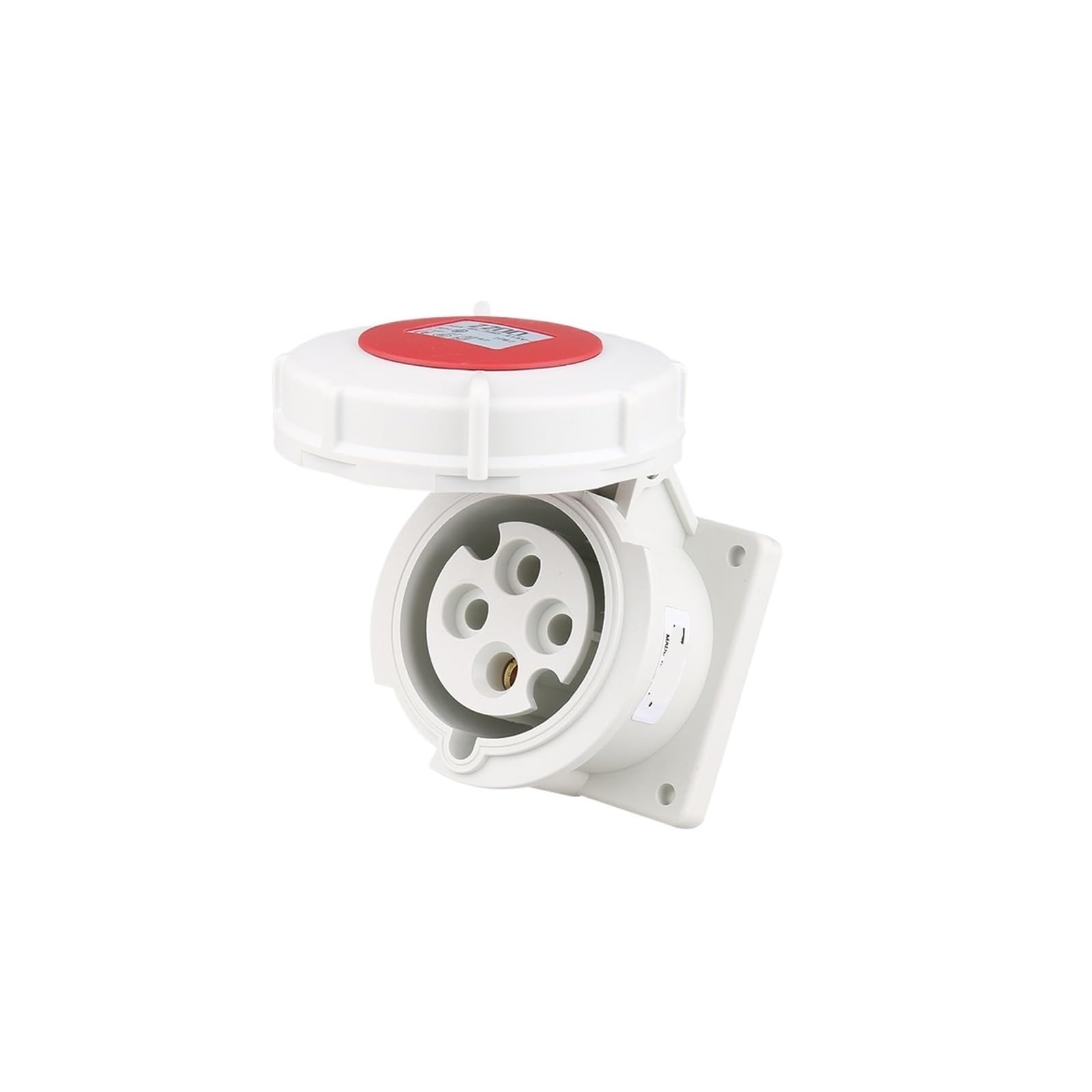 MUYTQAERG Outdoor dustproof and Waterproof Industrial and Socket 3-core 4-core 5-core 16A/32A IP67(4 pin 32A concealed)