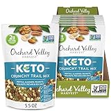 Orchard Valley Harvest Keto Crunchy Trail Mix, 5.5 Ounces (Pack of 6), Pepitas, Almonds, Peanuts, Walnuts, and Pecans, Low Carbs, Non-GMO, No Artificial Ingredients