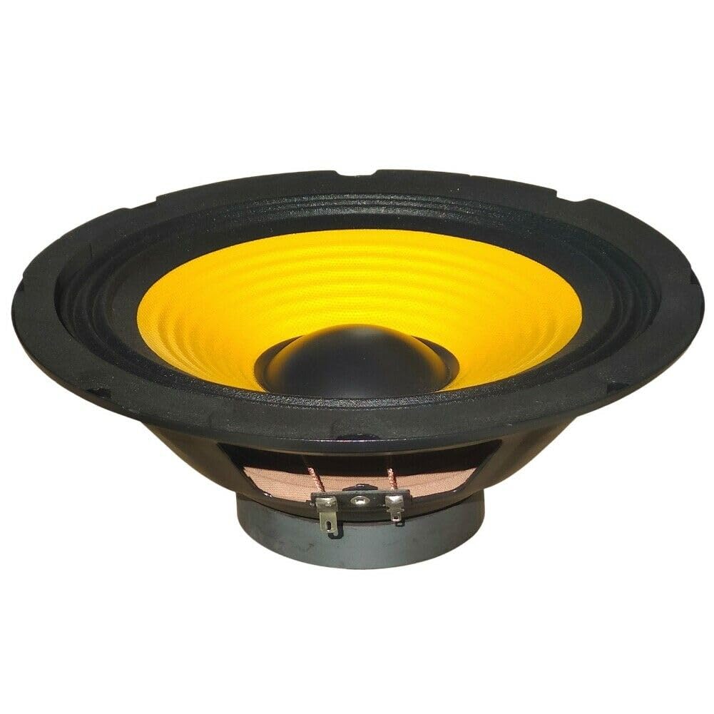 Kit Set para Web W-084 1 Altavoz woofer 20 cm 200 mm 8", 75 Watt rms y 150 Watt MAX, impedancia 4 Ohm, sensibilidad 92 db, para Puertas de Coche, 1 Pieza + 3 Pegatinas Gratis