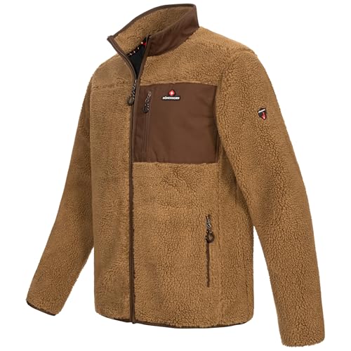 Höhenhorn Birkkar Herren Fleece Jacke Braun Gr. S