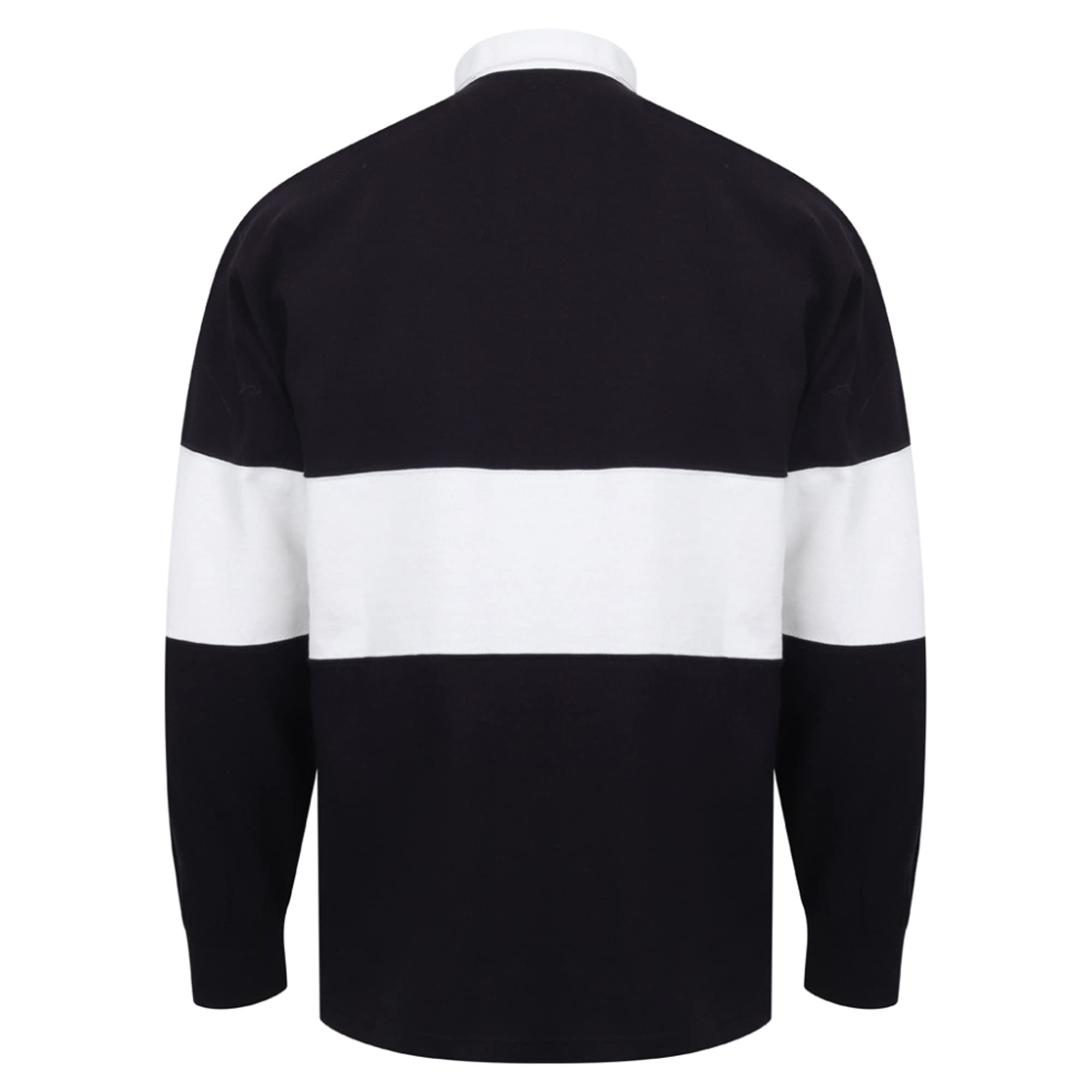 Front Row - Maglia da Rugby con Pannelli a Contrasto - Unisex
