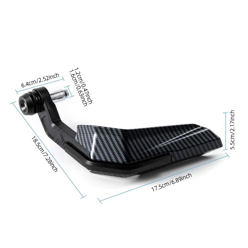 Paramani Moto Universali 22 mm Paramani Motocross(Nero)