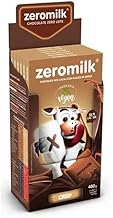 Chocolate 40% Cacau Crisp Zeromilk - 6 unidades de 80g