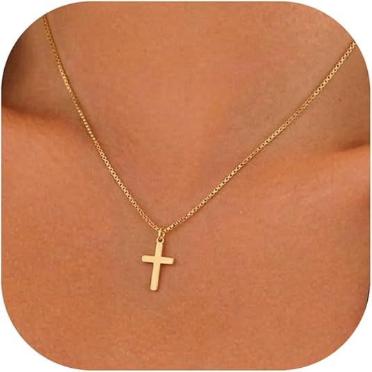 Dainty Cross Necklace for Women: Elegant Yet Robust