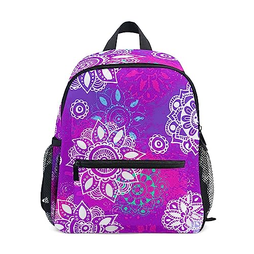 Sac à dos enfant imprimé fleurs avec bretelles confort de 30.5cm