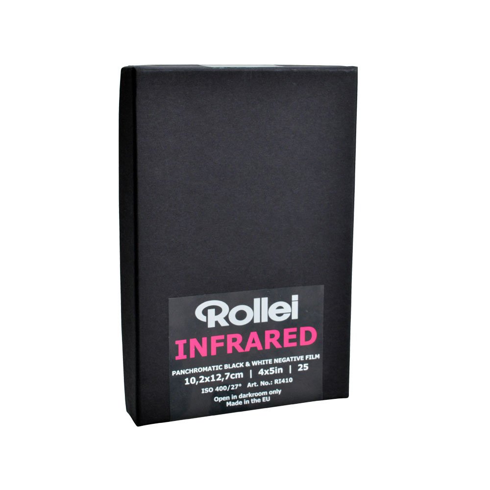 Amazon.com : Rollei Infared 400 ISO Black & White Film, 4x5, 25