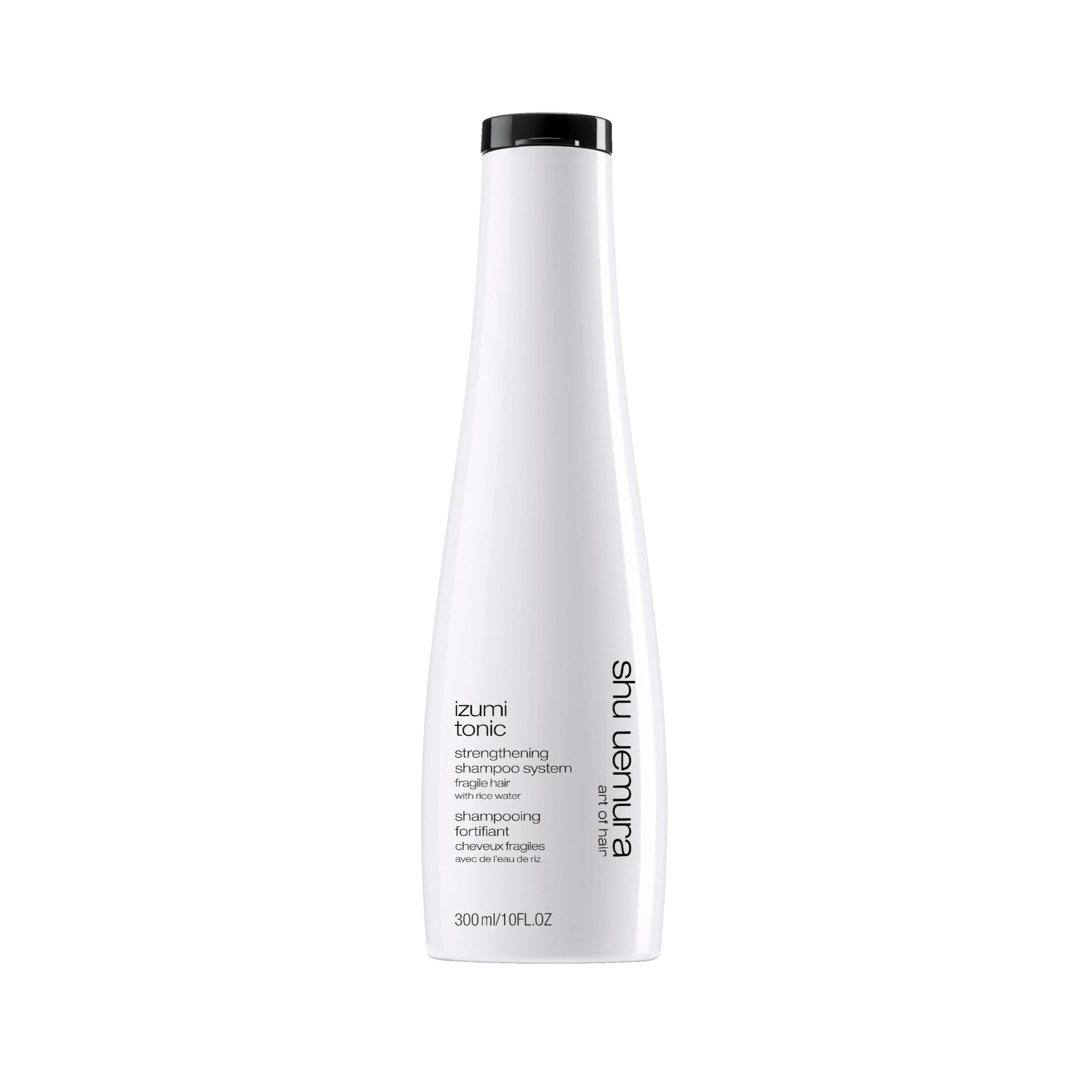 shu uemura, Izumi Tonic, Thickening and Strengthening Shampoo, For Brittle Hair, With Rice Water, For More Moisture and Shine, 300 ml