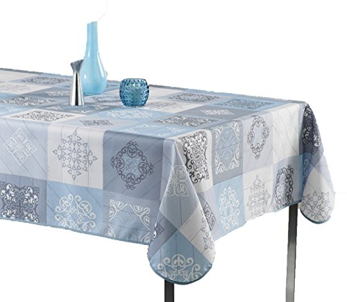 CIRAD Manteles Ceramic estampados antimanchas Colores Primaverales Decoracion (350 x 150 cm)