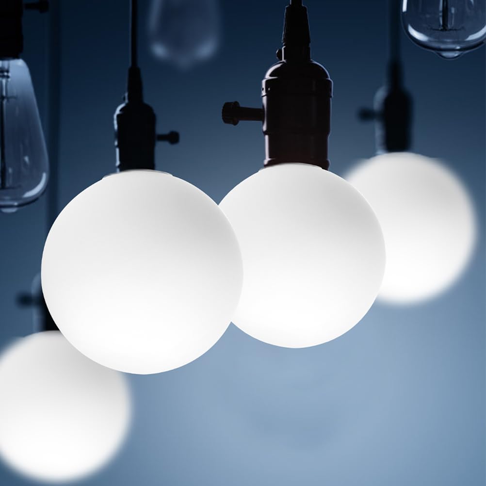 OSALADI G9 Glass Globe Lampshade Replacement Frosted White Spherical Lamp Shade 4 Inch for Chandelier Wall and Ceiling Light Fixtures - Image 4