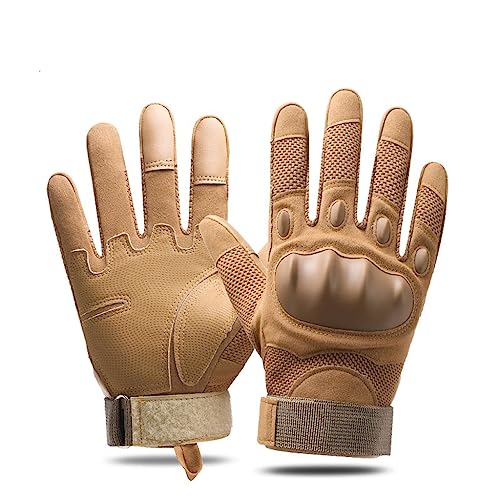 Gants à doigts longs de moto confortables et antidérapants pour l'extérieur