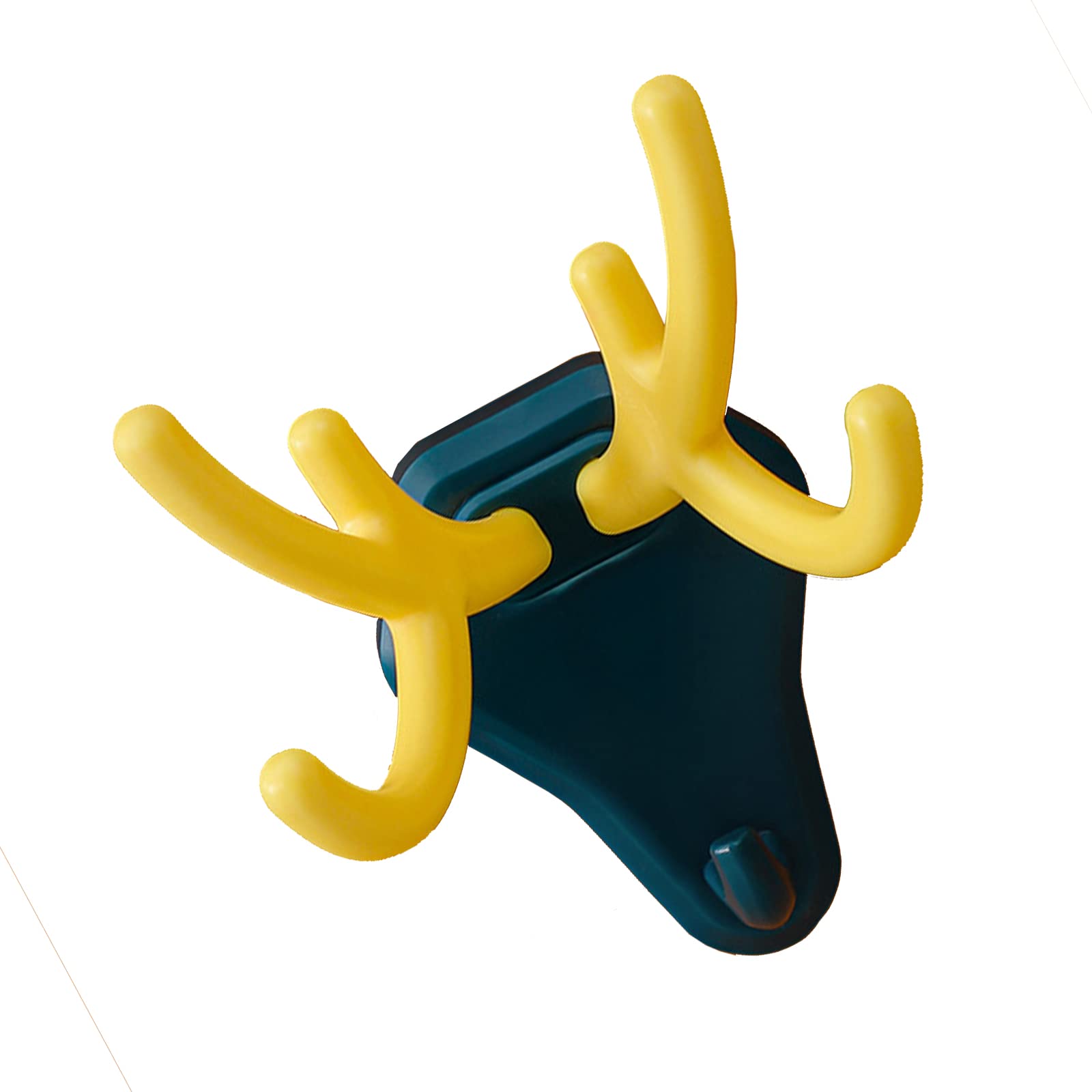 Hook Creative Antlers Coat Hook Self Adhesive Wall Hook for Bathroom Kitchen Hanging Coat Cloth Towel Key