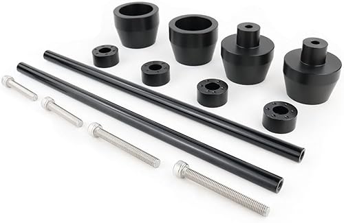 Miniatura 1 de Accesorios de motocicleta aptos para Kawasaki ZX-10R ZX10R ZX 10R 2011-2022 Eje delantero y trasero Horquilla deslizante Crash Sliders Protección de